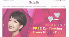 Desktop Screenshot of mabelle.com